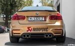 BMW M3 Sedan in Gold by EAS 2016 года